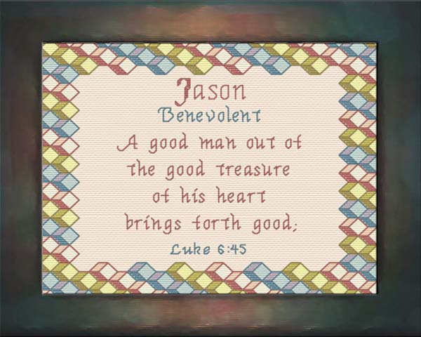 Name Blessings Jason Personalized Names with Meanings