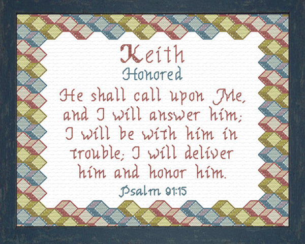 Keith Name Blessings Personalized Names with Meanings and Bible Verses
