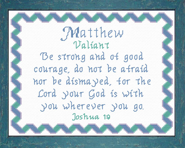 Matthew 4 Name Blessings Personalized Names with Meanings and Bible