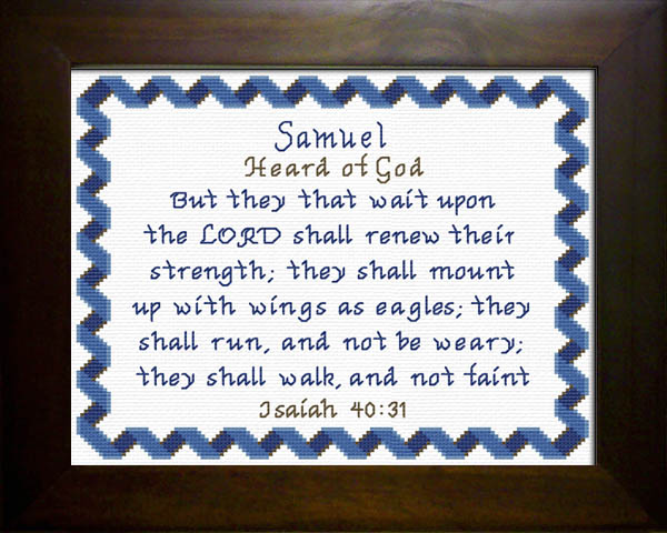 Name Blessings Samuel 3 Personalized Names with Meanings and Bible