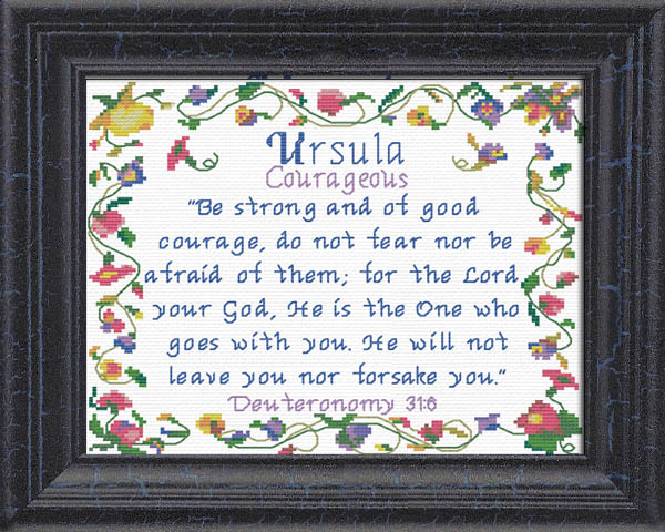 Name Blessings Ursula Personalized Names with Meanings and Bible Verses