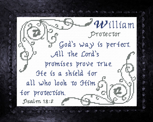 Name Blessings William 4 Personalized Names with Meanings and Bible