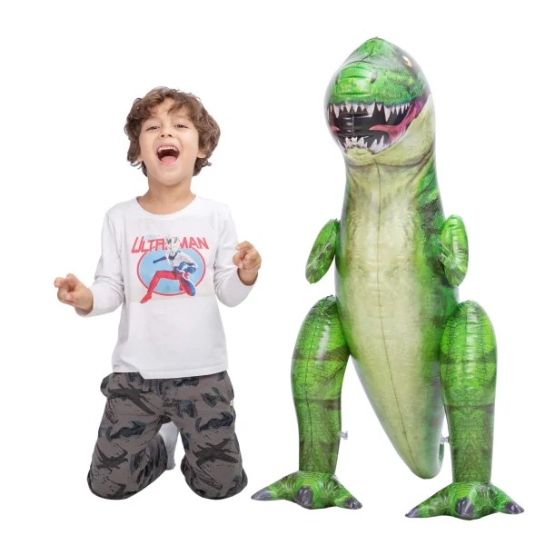 Best 37in Inflatable Dinosaur Yard Decoration