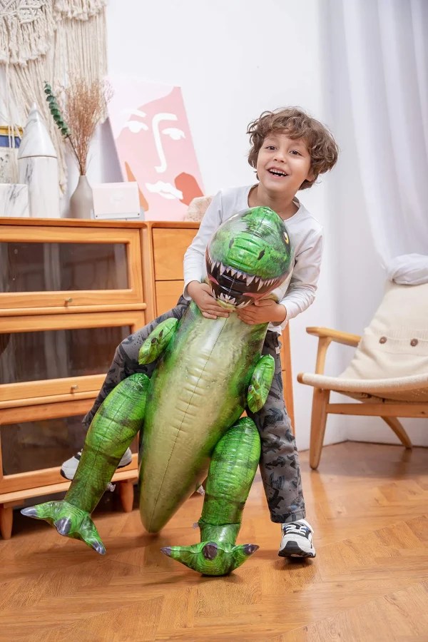 Best 37in Inflatable Dinosaur Yard Decoration