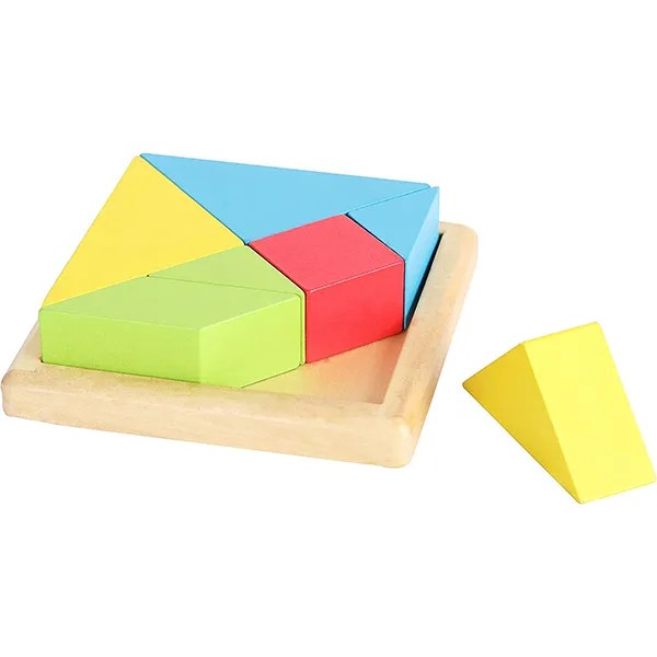 Best 4Pcs Wooden Educational Shape And Color Sorter
