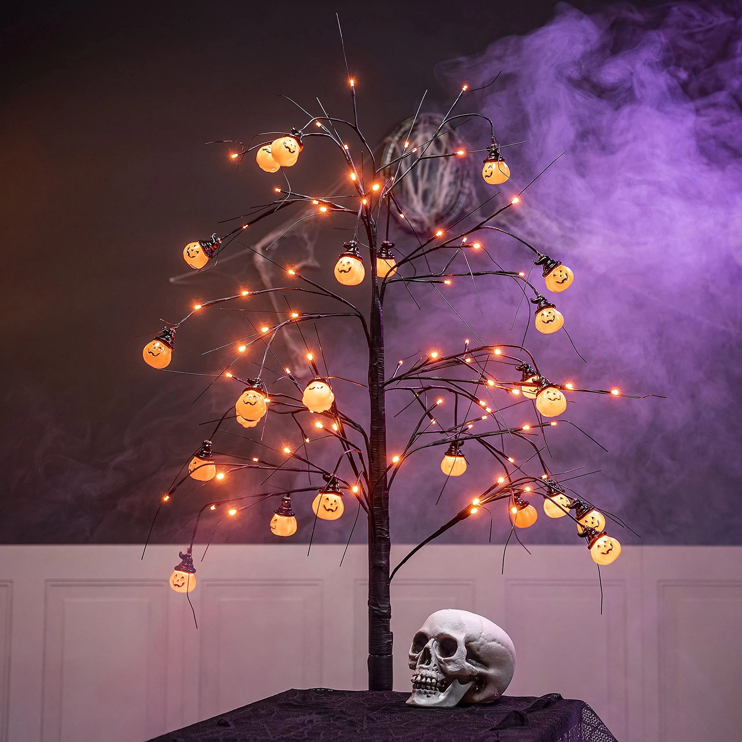 Halloween Tree Decorations Ideas for Indoor and Outdoor Decor