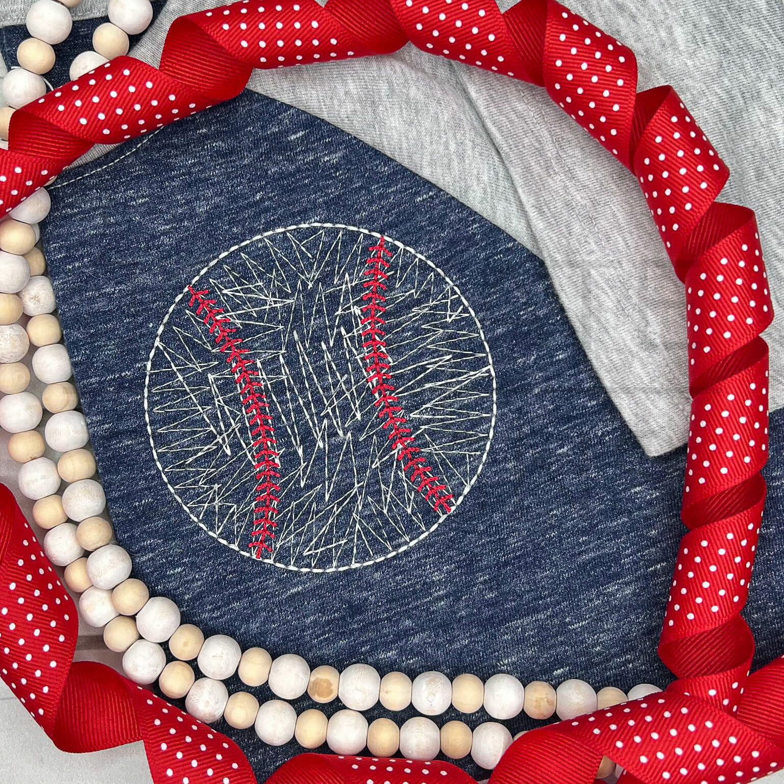 Scribble Baseball Embroidery Design Joy Kate Designs