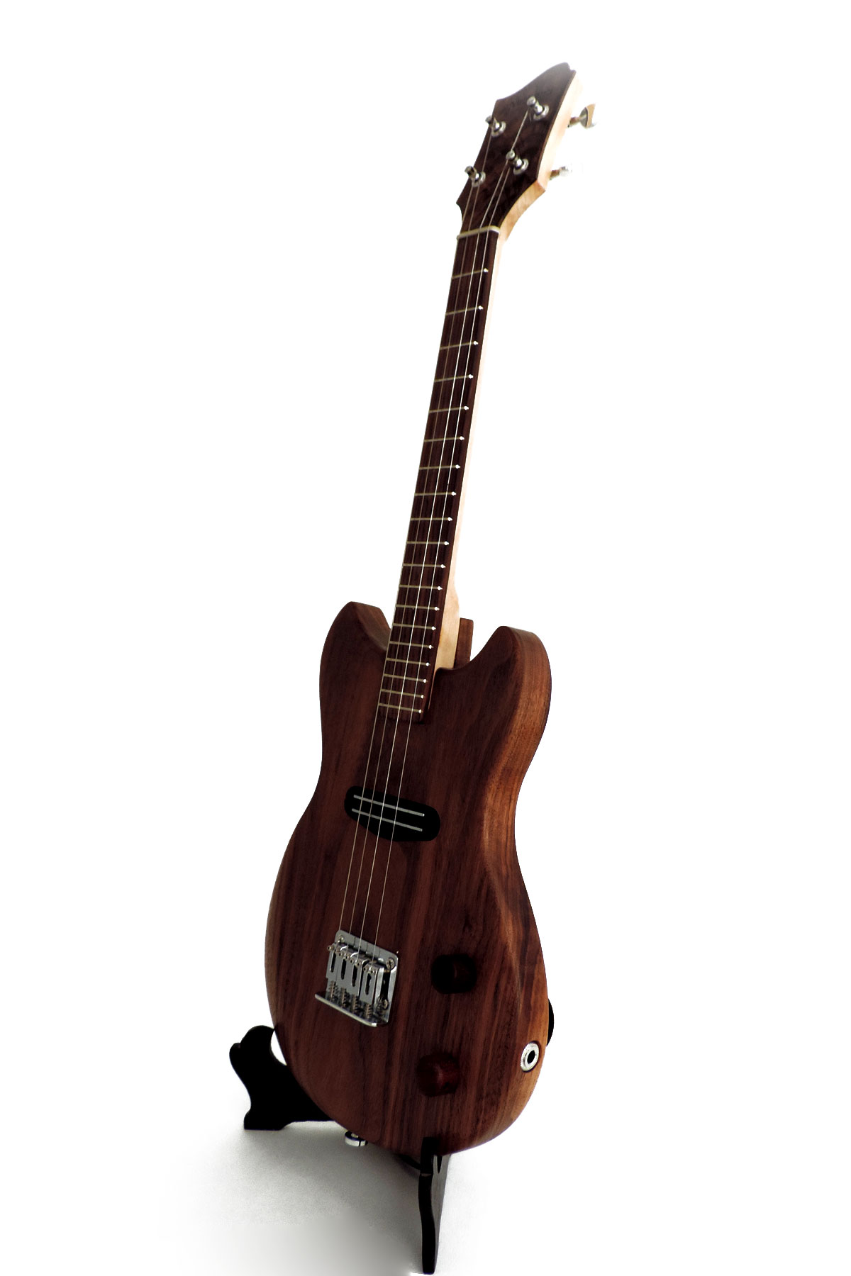 Electric Double Cut Tenor Ukulele from Riverbend Instruments