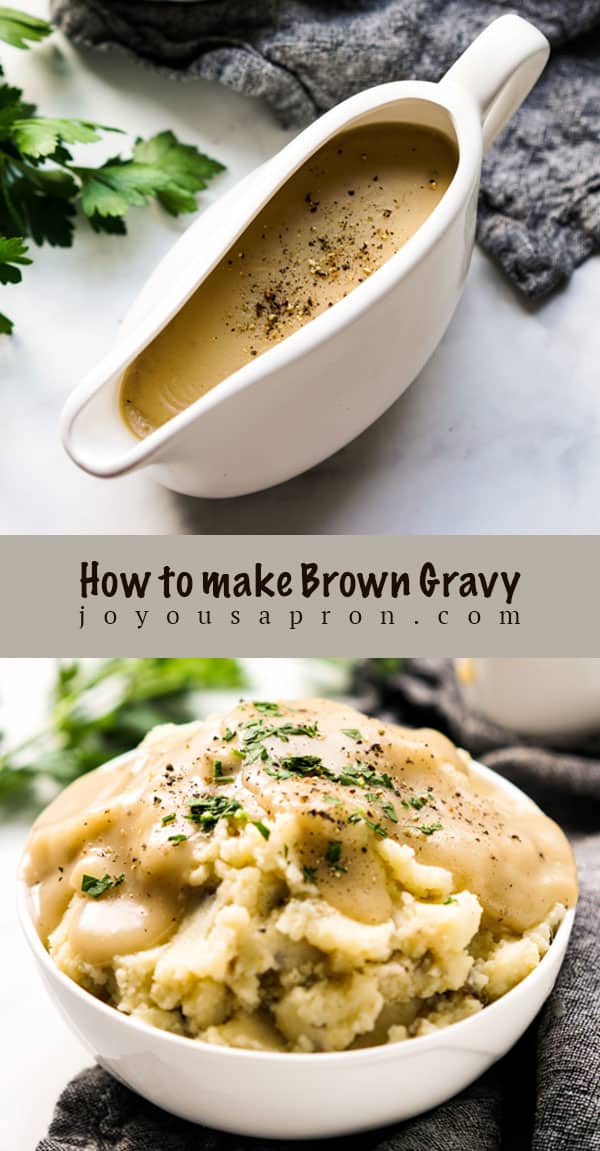 How to Make Gravy from Scratch (with or without drippings) Joyous Apron