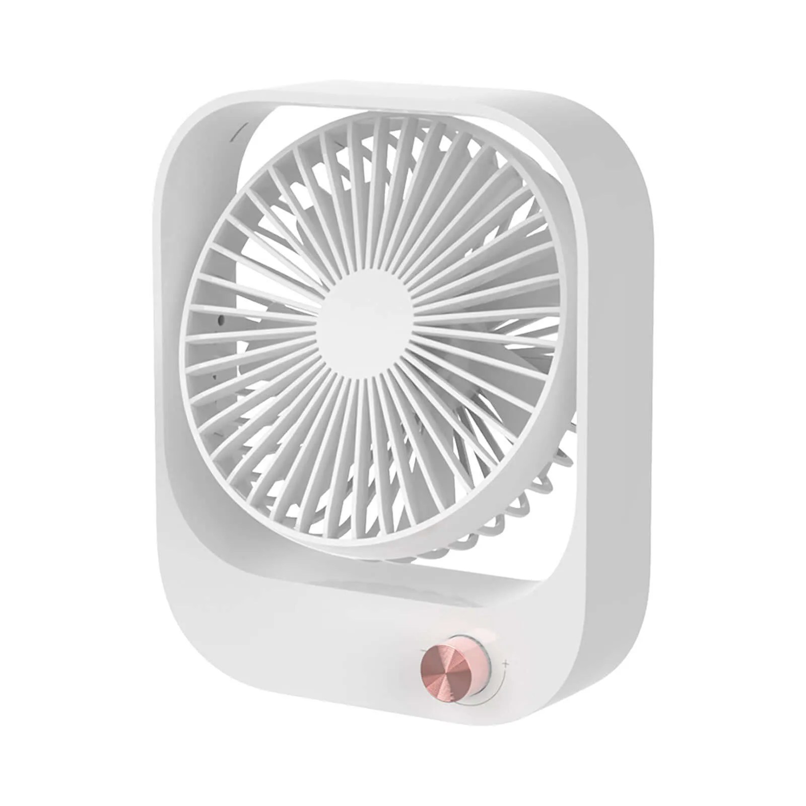 Joysame F40 Portable Mini Desk Fan Rechargeable Small Table Fan