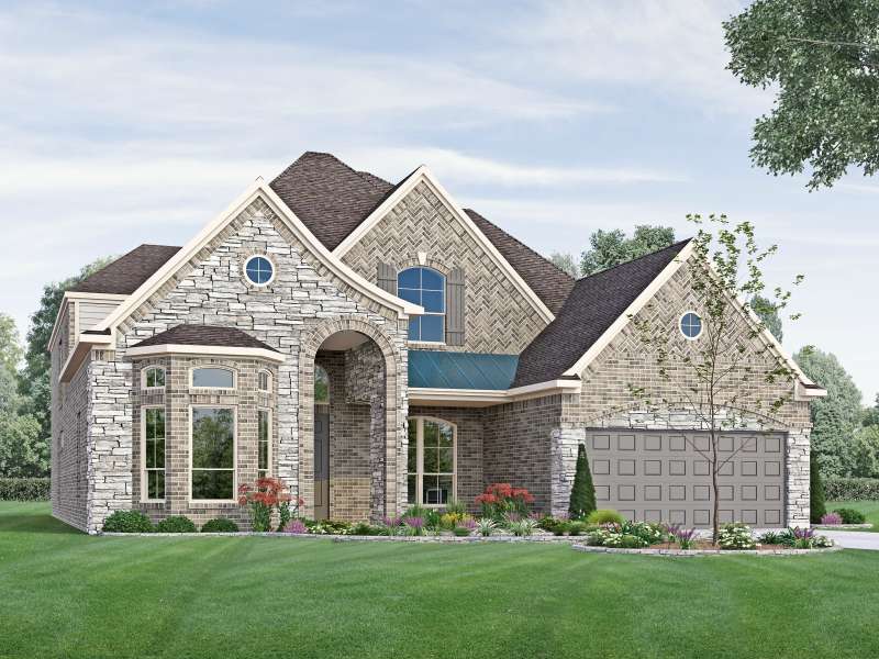 Mckenzie Floor Plan B Build On Your Own Lot Central Houston J