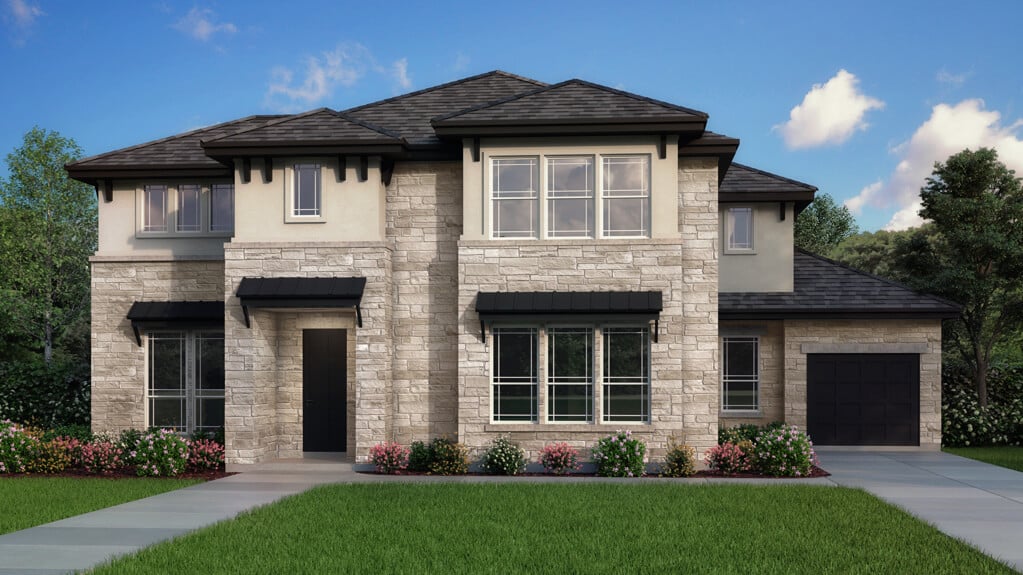 Sabine Floor Plan C ARTAVIA 70' Lots J. Patrick Homes