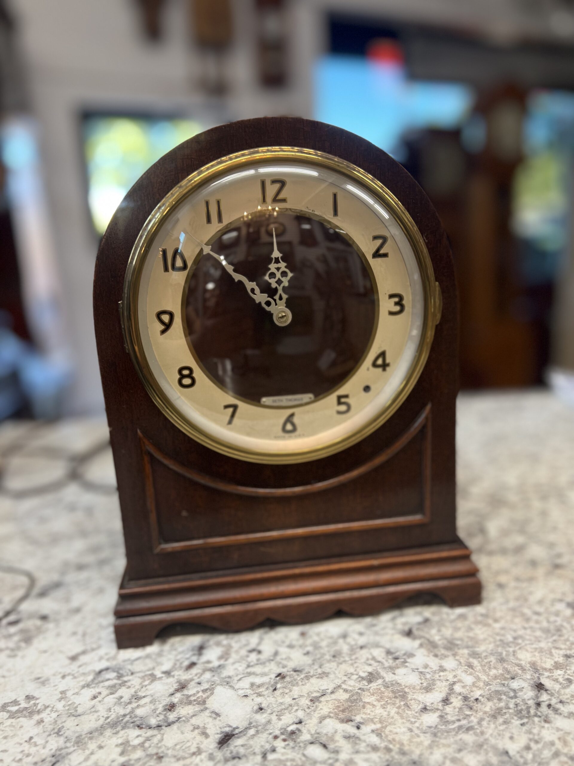 Seth Thomas Electric Mantle Clock JP Clocks Shop