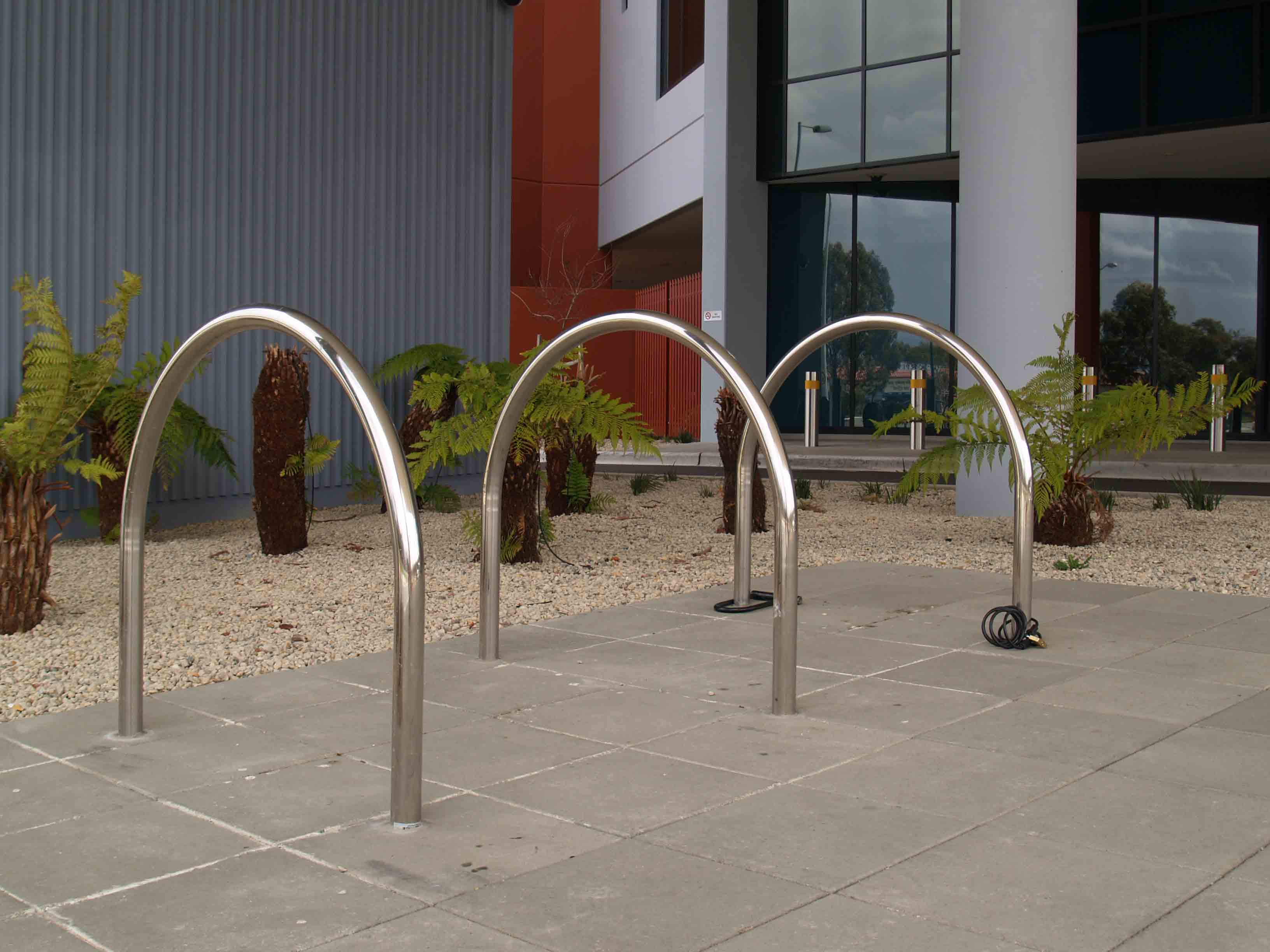 Bicycle Racks Canberra Bicycle Hitching Rails, Secure Bicycle Application Canberra