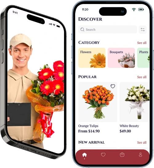 Flower Delivery App development Company JPLoft