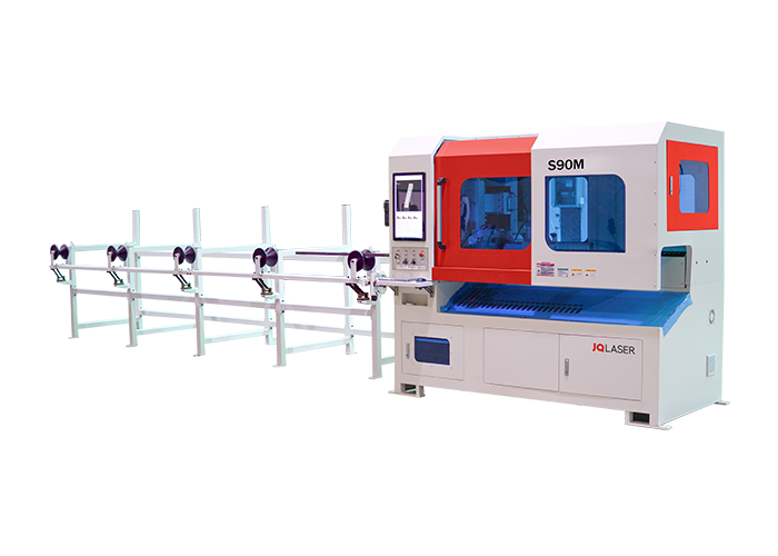 Semiautomatic laser tube cutting machine S90M Chinese Laser Cutting
