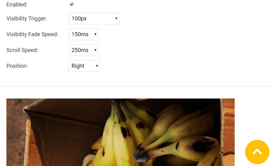 jQuery scrolltop 2 demos