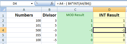 3 Examples to Learn Excel MOD Function to Get Remainder