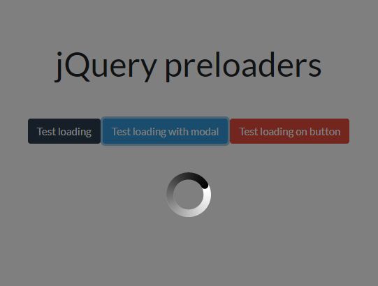 Tiny jQuery Plugin For Animated Loading Spinners Spin