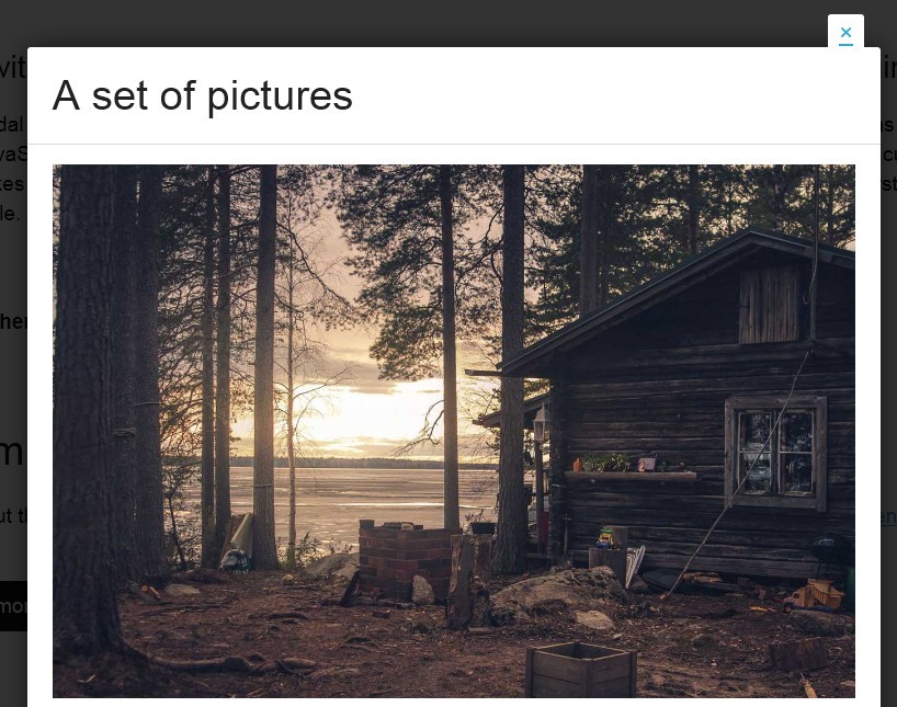 Responsive and TouchEnabled CSS Lightbox CSS Modal Free jQuery Plugins