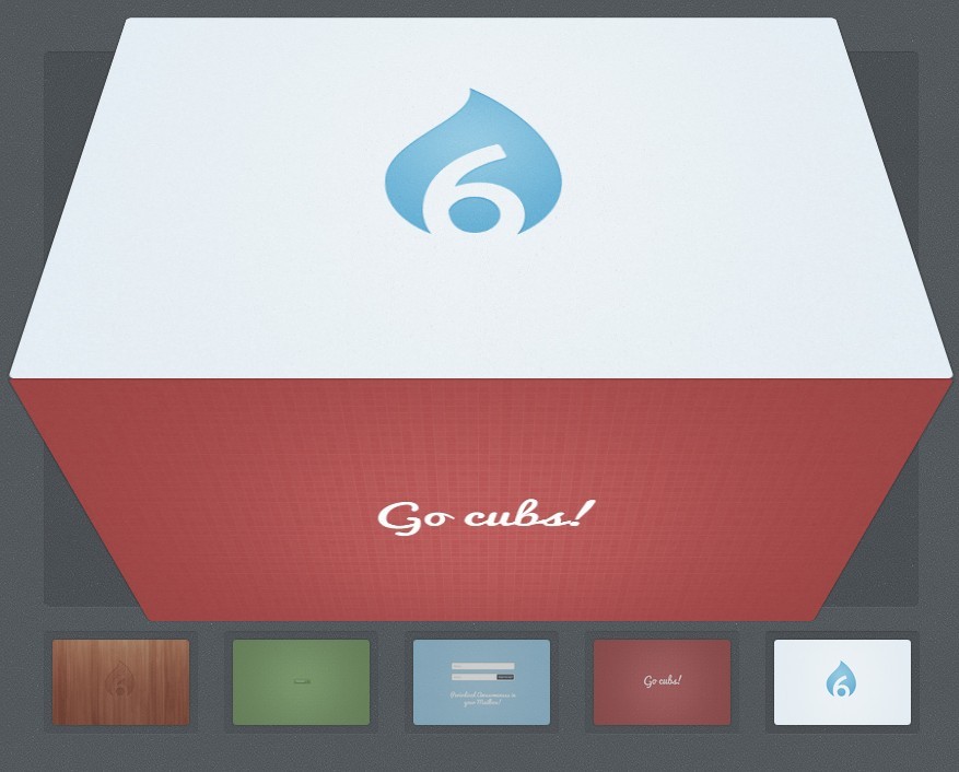Responsive jQuery Slideshow with 3D CSS3 Transforms Refine Slide