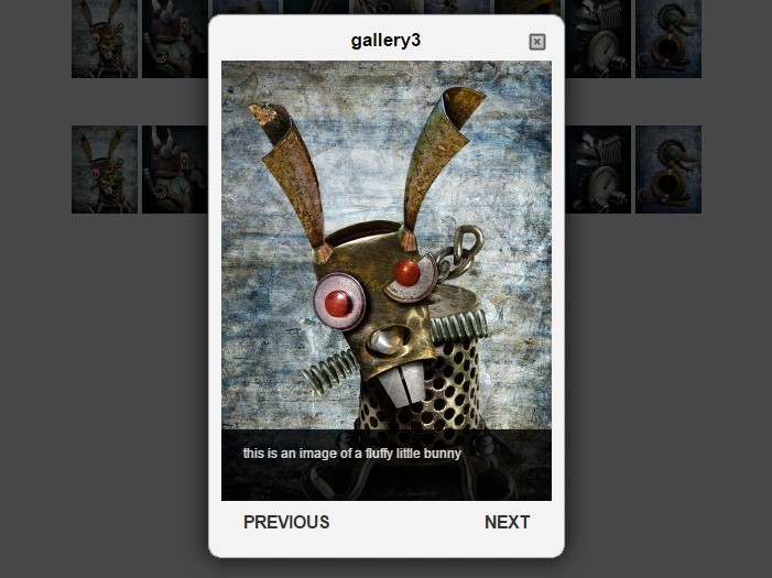 Simple jQuery Popup / Gallery Lightbox Plugin Popup Free jQuery Plugins
