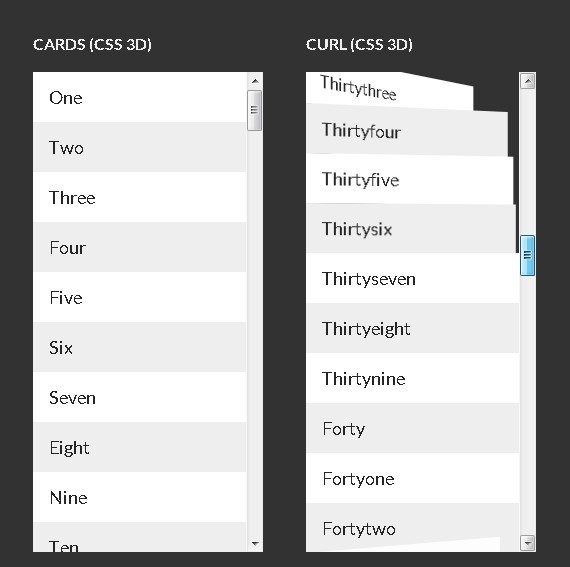 Stroll.js Cool Scroll effects with jQuery and CSS3 Free jQuery Plugins