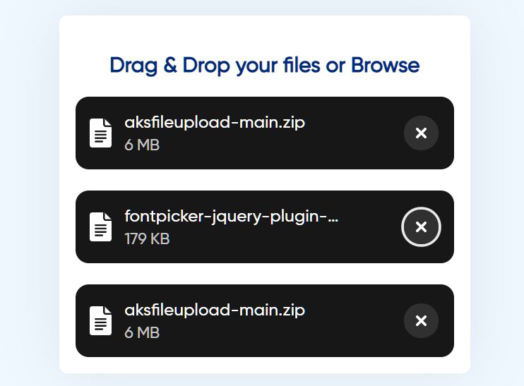 Display Selected Files With jQuery File Input Preview Plugin Free