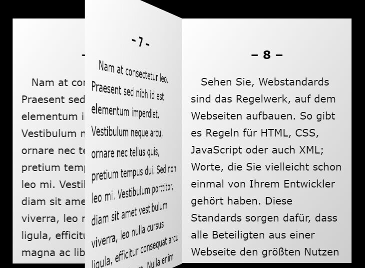Google Style Text Flip & Rotate Effects with jQuery and CSS3 Free