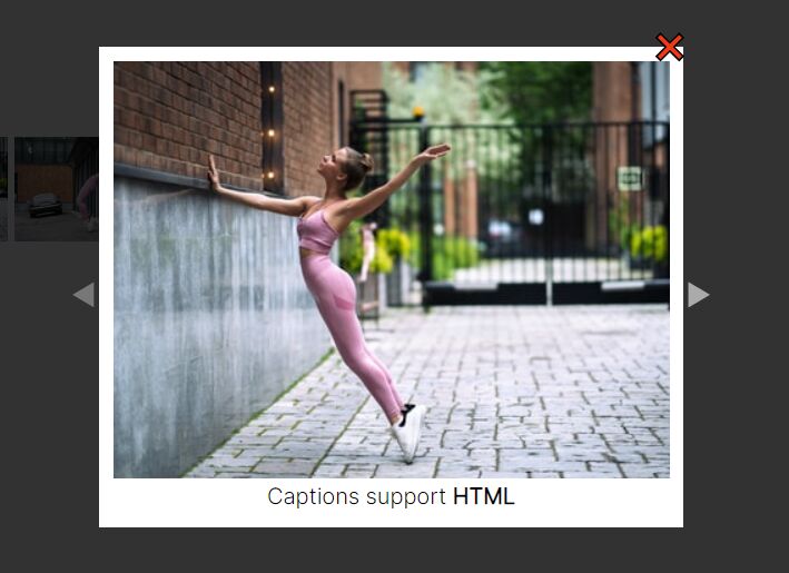 Fullscreen Lightbox Gallery With Thumbnail Navigation jQuery lightboxed Free jQuery Plugins