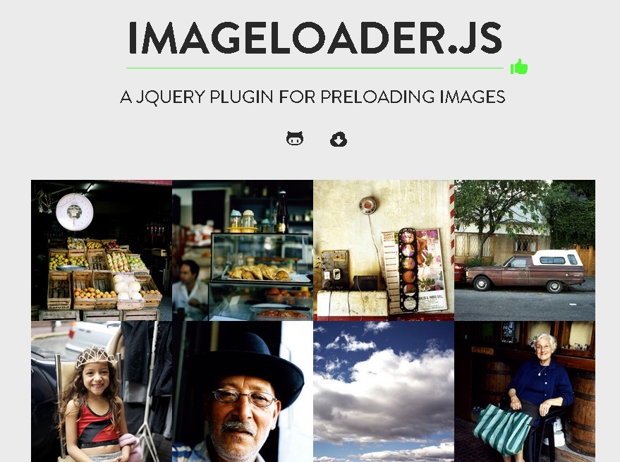 jQuery Plugin For Preloading Images With Javascript imageloader