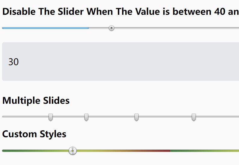 Touchenabled Progressive Enhancement Range Slider jQuery Quinn