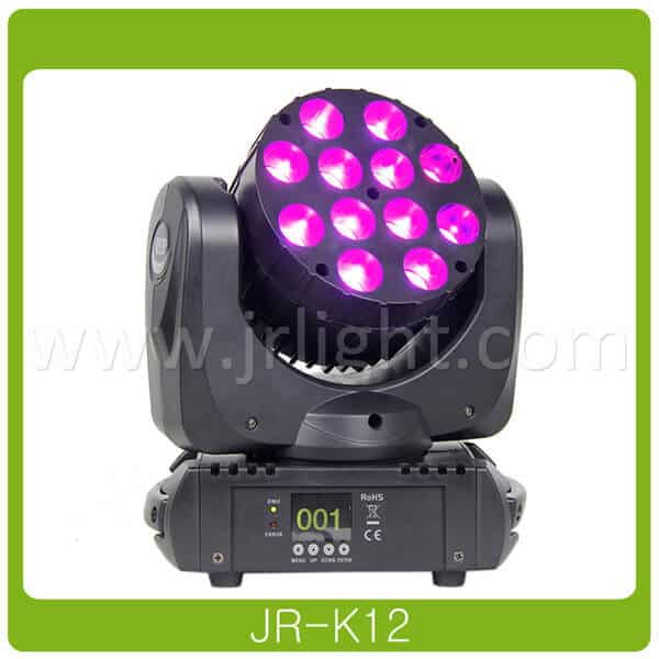 12x10W RGBW Beam LED Moving Head Beam Quadcolor RGBW