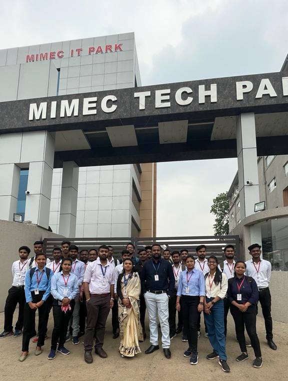 Industry visit to MIMEC IT Tech Park organized by the Department CS