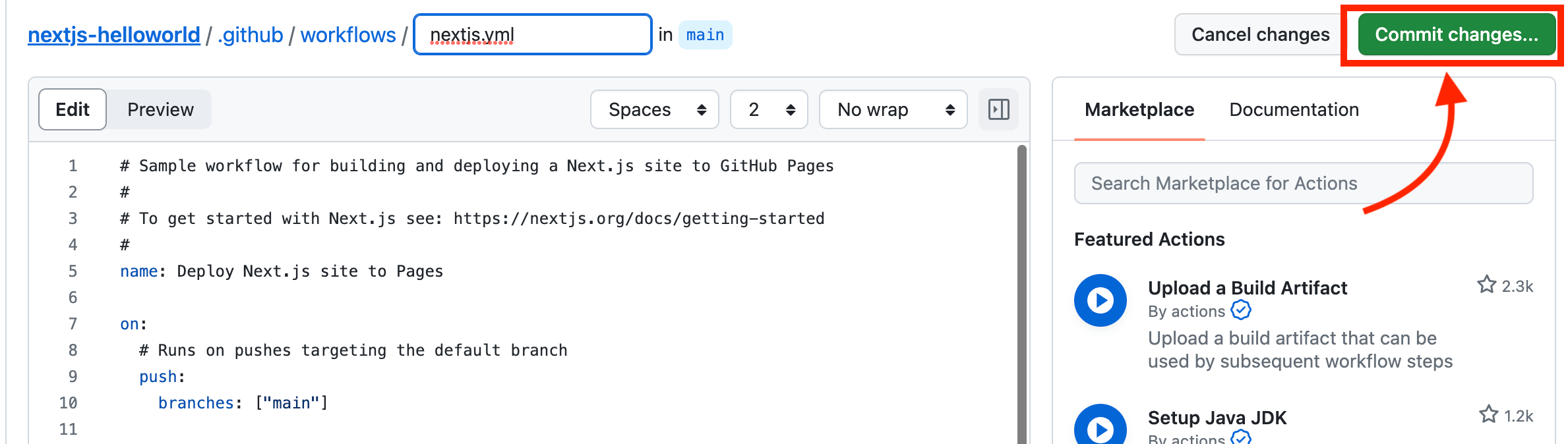 Deploying your first NextJs app to GitHub Pages without createnextapp