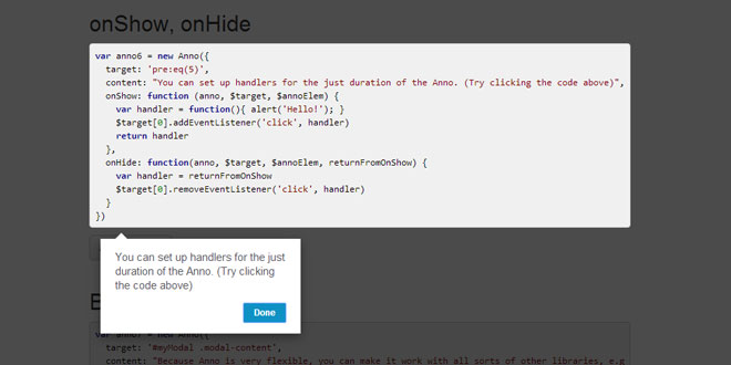 Js Tutorial anno.js Interactive stepbystep guides