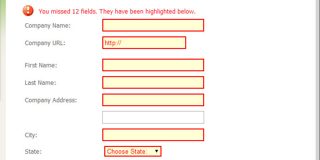 Js Tutorial jQuery Validation Plugin