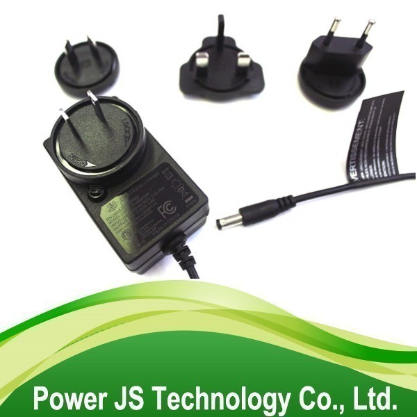 IEC 60335 UL1310 Battery charger 6Vdc 0.5A Interchangeable
