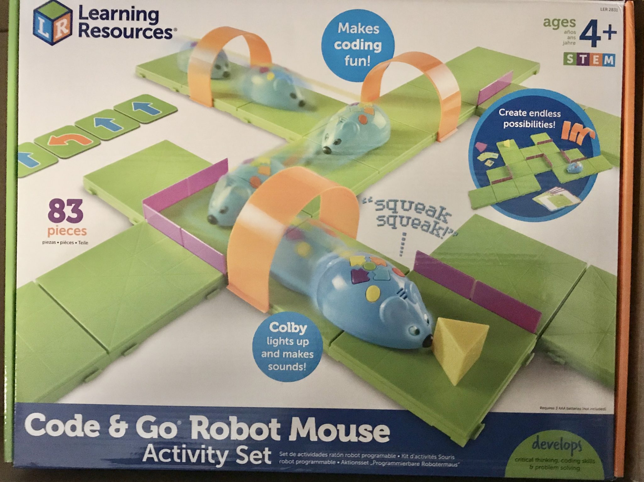 Code and Go Robot Mouse Activity Set Jersey Shore Area School District