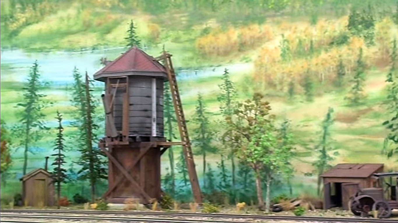 Model Railroad Backdrops // Jose Solis Creative Art Services