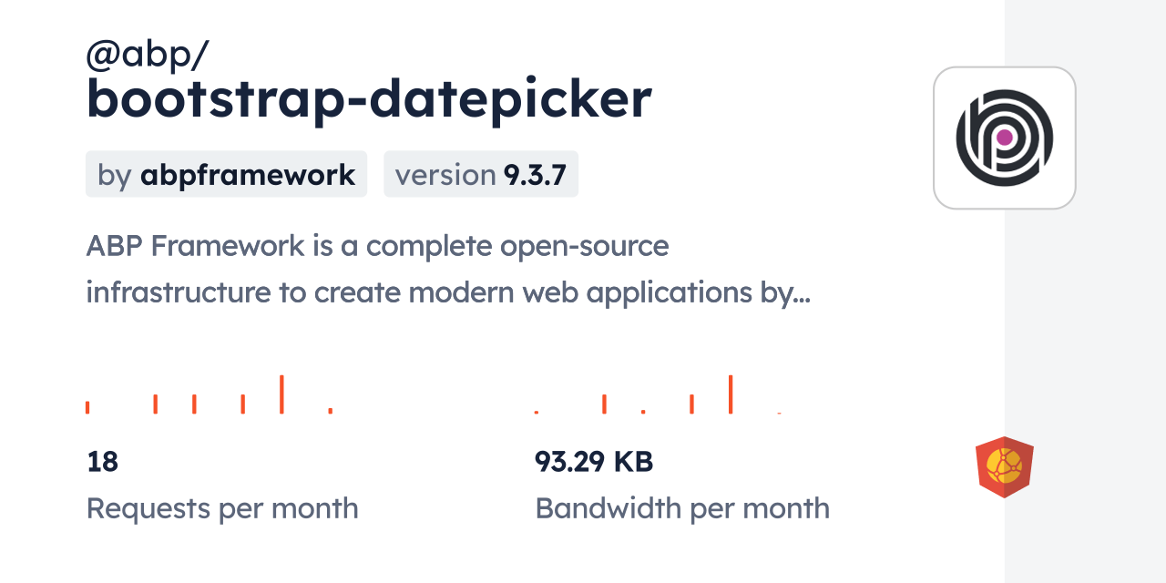 abp/bootstrapdatepicker CDN by jsDelivr A CDN for npm and GitHub