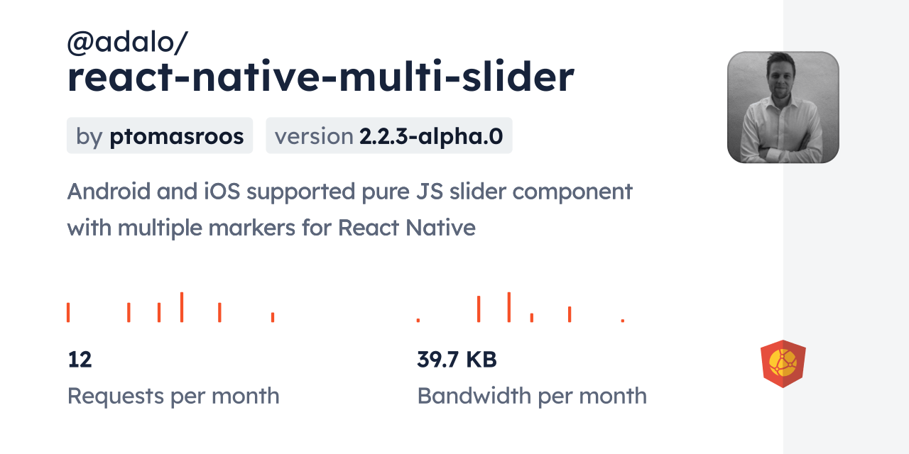adalo/reactnativemultislider CDN by jsDelivr A CDN for npm and GitHub