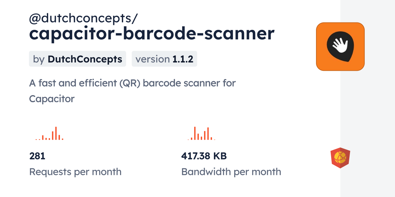 dutchconcepts/capacitorbarcodescanner CDN by jsDelivr A CDN for