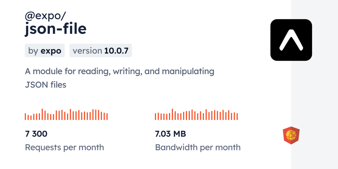 expo/jsonfile CDN by jsDelivr A CDN for npm and GitHub