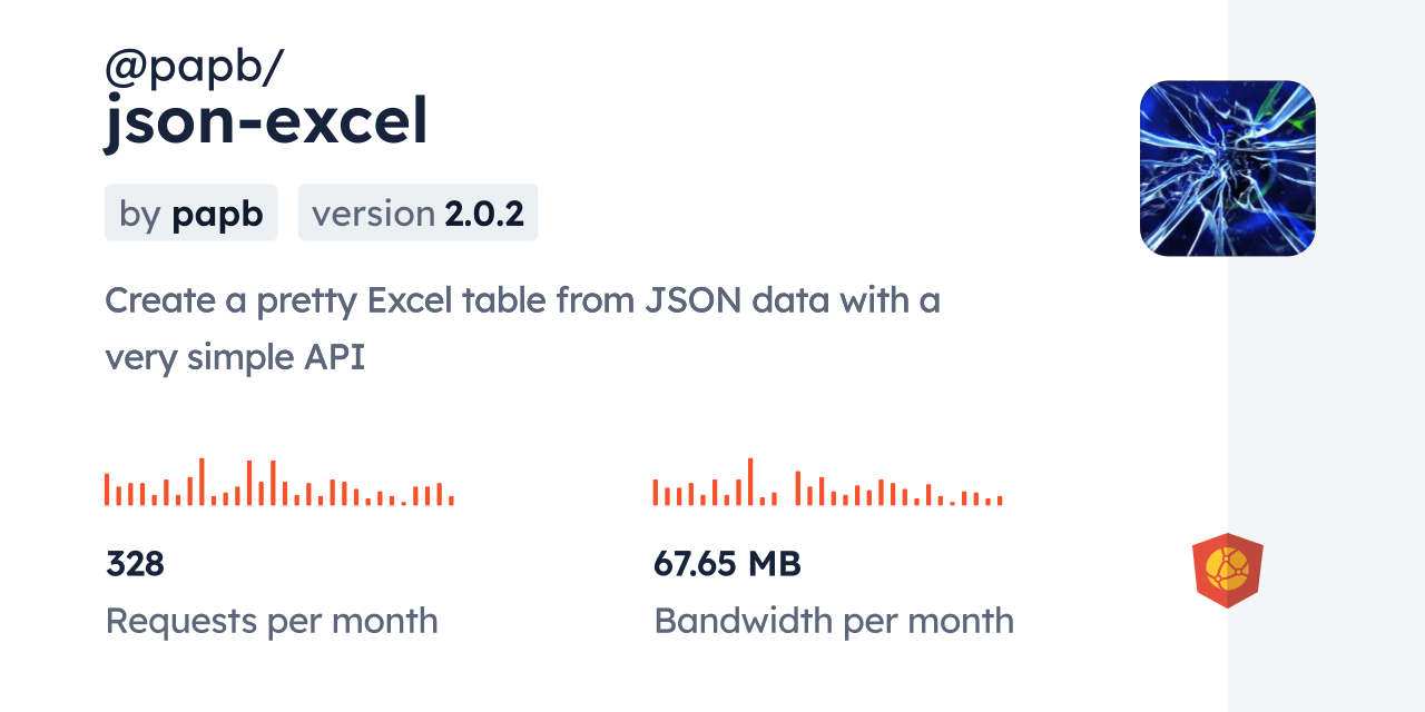 papb/jsonexcel CDN by jsDelivr A CDN for npm and GitHub