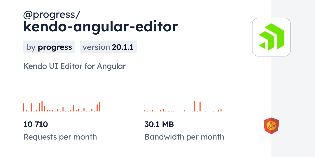 progress/kendoangulareditor CDN by jsDelivr A CDN for npm and GitHub