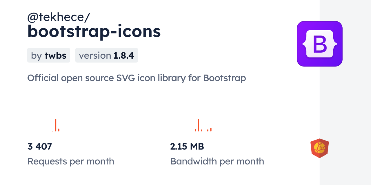 tekhece/bootstrapicons CDN by jsDelivr A CDN for npm and GitHub