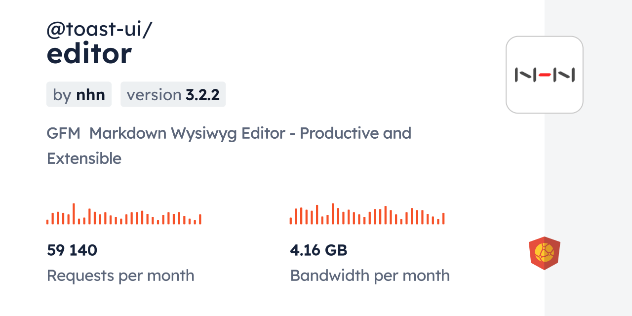 toastui/editor CDN by jsDelivr A CDN for npm and GitHub
