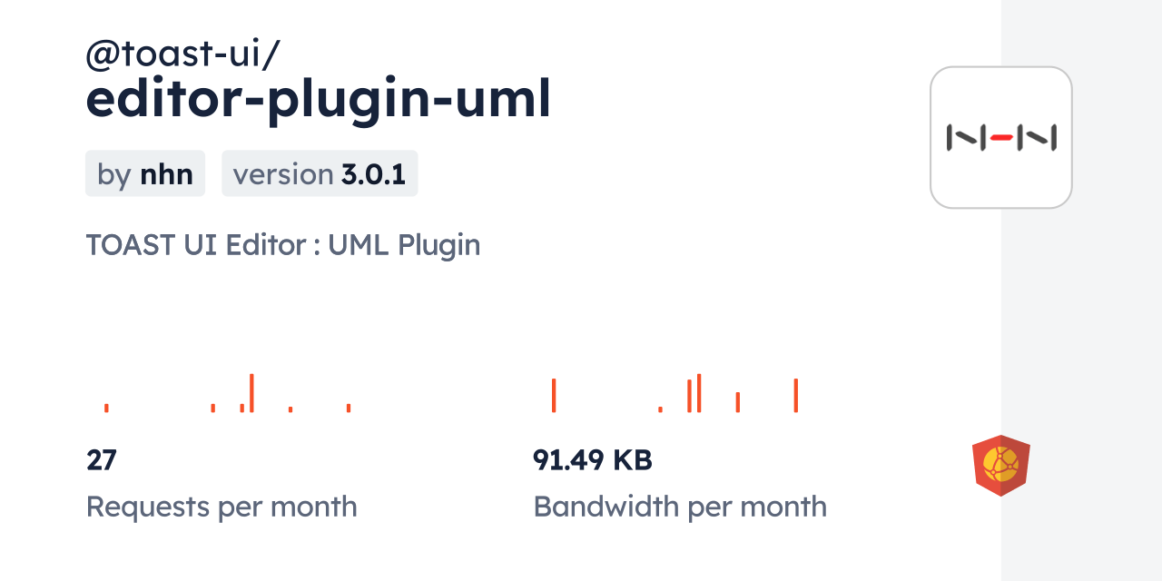 toastui/editorpluginuml CDN by jsDelivr A CDN for npm and GitHub