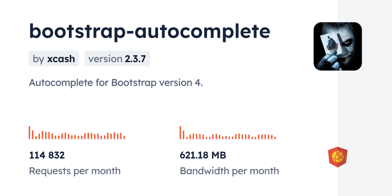 CDN by jsDelivr A CDN for npm and GitHub